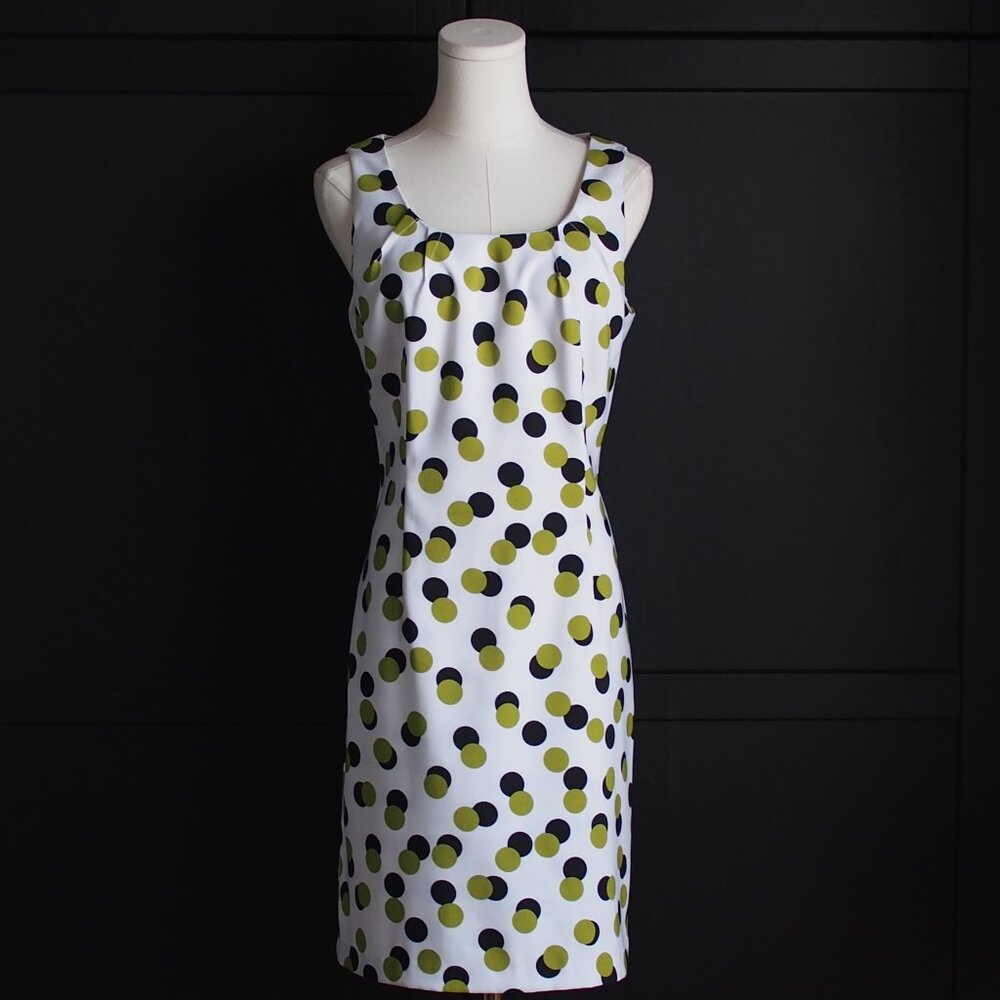 Ronni Nicole | Sleeveless, Large Polka Dot Dress